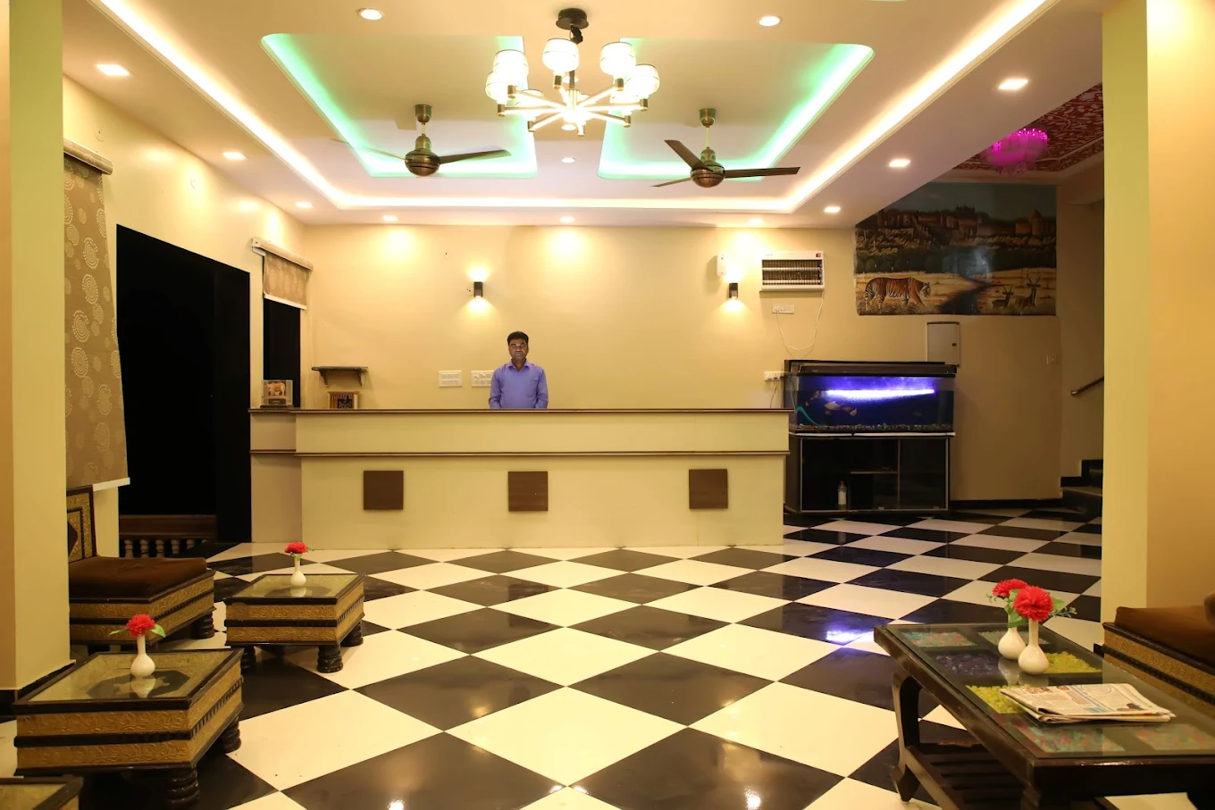 Best view of Hotel Ananta palace hotel room, amenities, and facilities