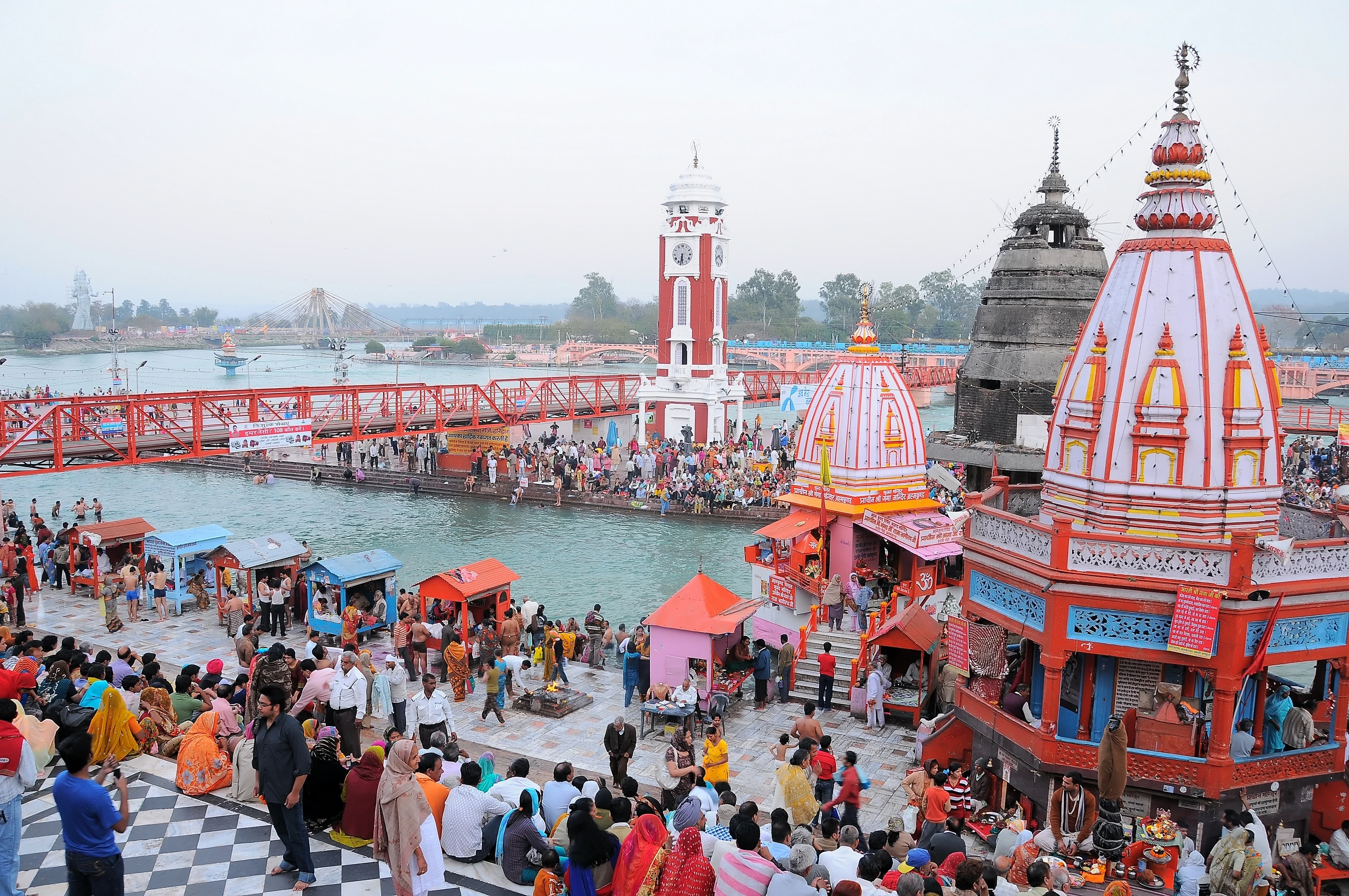 Day 3: Haridwar & Rishikesh Sightseeing → Return to Delhi (Night Stay)