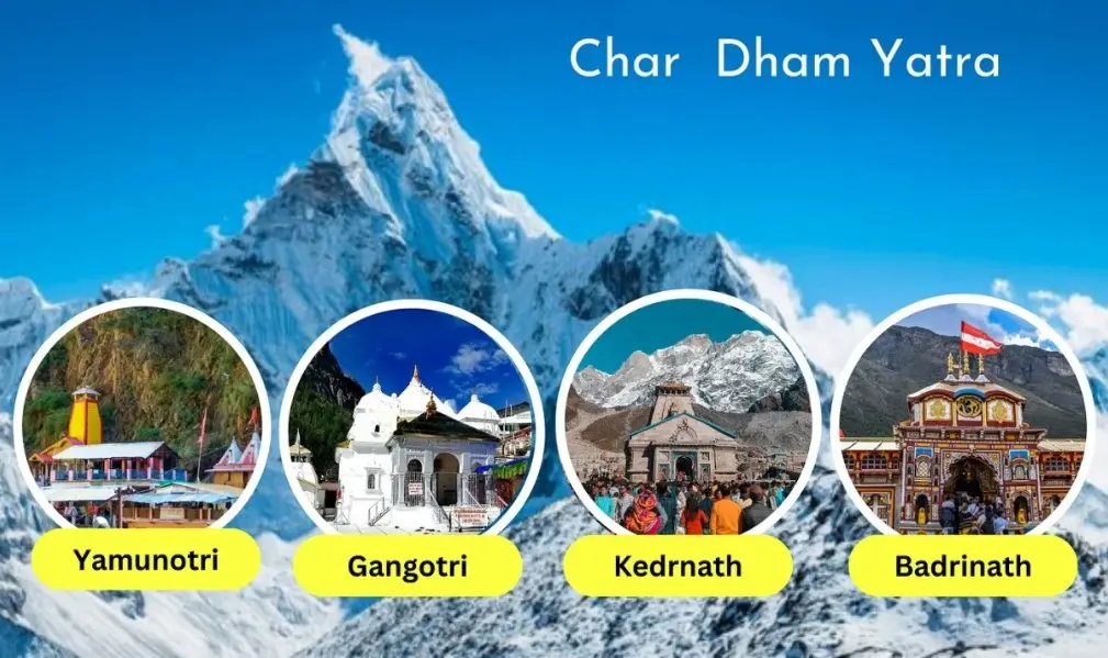 Chardham Yatra Tour Package 11 Night 12 Days